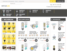 Tablet Screenshot of ampouleled.com